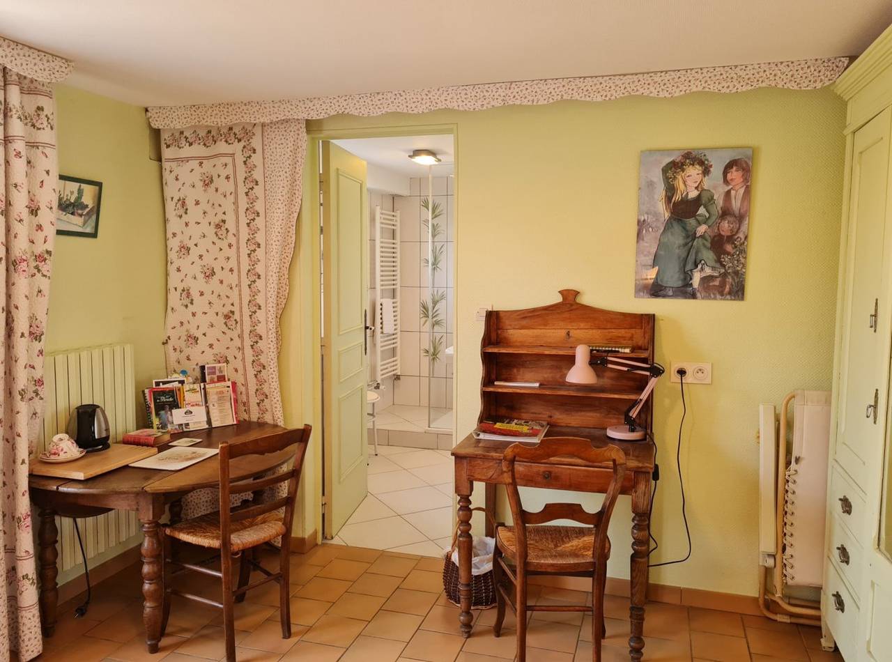 Chambres et table d'hôtes de la Ferme de la Borde - Chambre "Chateauneuf" in Saint-Benoît-sur-Loire, Vallée de la Loire