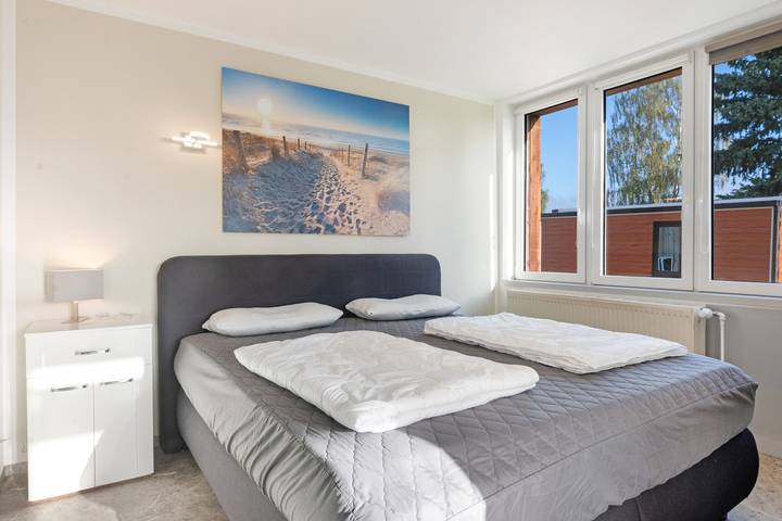 Ganze Wohnung, Ferienwohnung „Zum Segel“ 1 mit privater Terrasse und Wlan in Bungalowdorf Zadelsdorf, Zeulenroda-Triebes