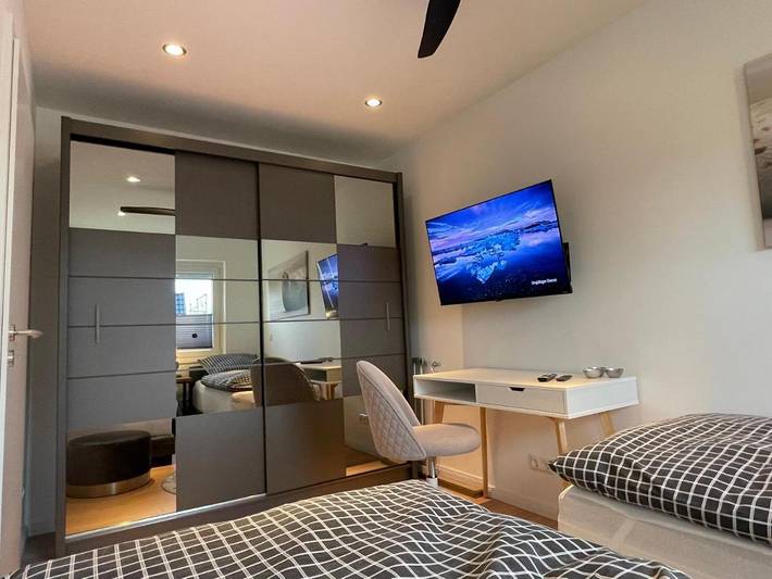 Ferienwohnung für 4 Personen, mit Whirlpool und Garten, kinderfreundlich in Unterweser - 3