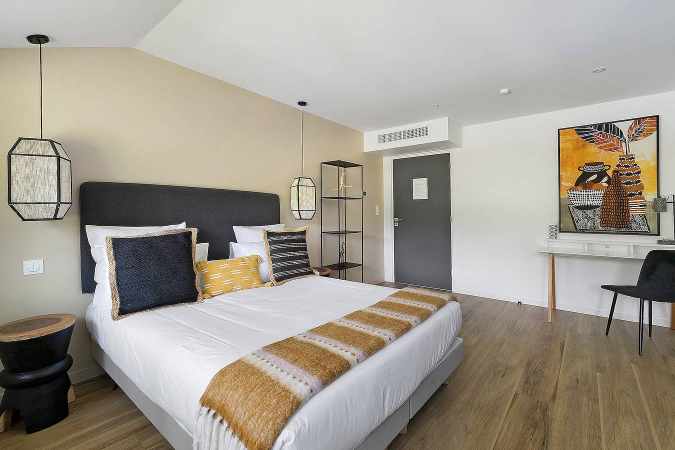 Chambre d’hôtes La Clairière Aux Chênes 3 avec piscine partagée, Wi-Fi et climatisation in Treillières, Région de Nantes