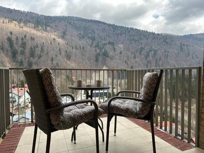Gîte pour 2 personnes, avec balcon et vue à Sinaia