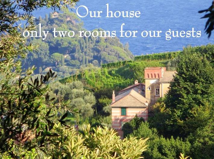 Holiday rental for 2 people, with Balcony and Terrace as well as Garden and View in Portofino