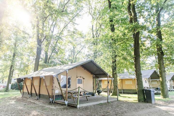 Zelt für 2 Personen, mit Terrasse und Garten sowie Seeblick und Ausblick in Haltern am See - 2