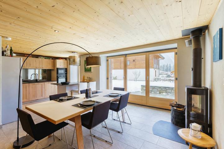 Chalet pour 4 personnes, avec terrasse dans Argentière