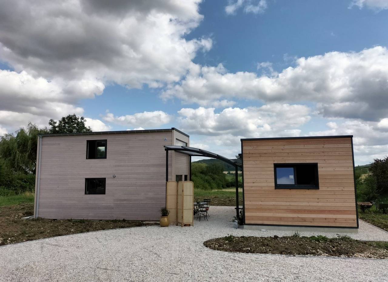 La Fauvette, adorable maison bois, 2-3 pers, sous Côtes de Meuse in Bonzée, Verdun
