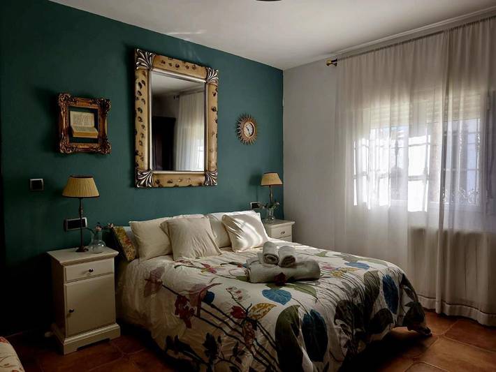 Chalet para 15 personas, con Balcón y Terraza además de Jardín y Piscina en Extremadura
