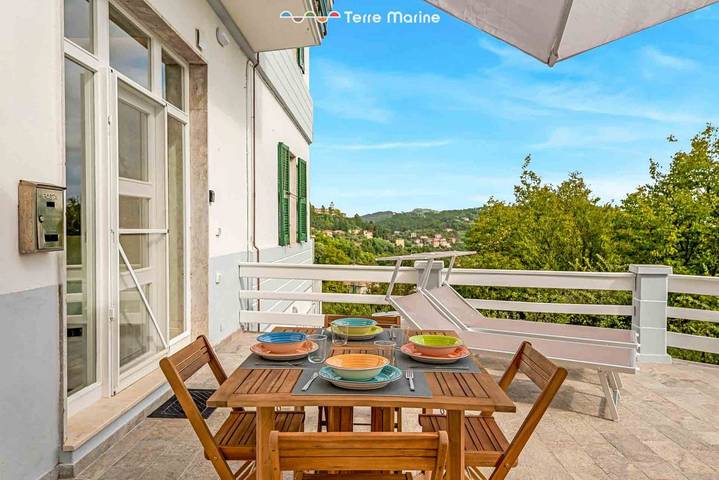 Vakantiewoning voor 2 personen, met tuin in La Spezia