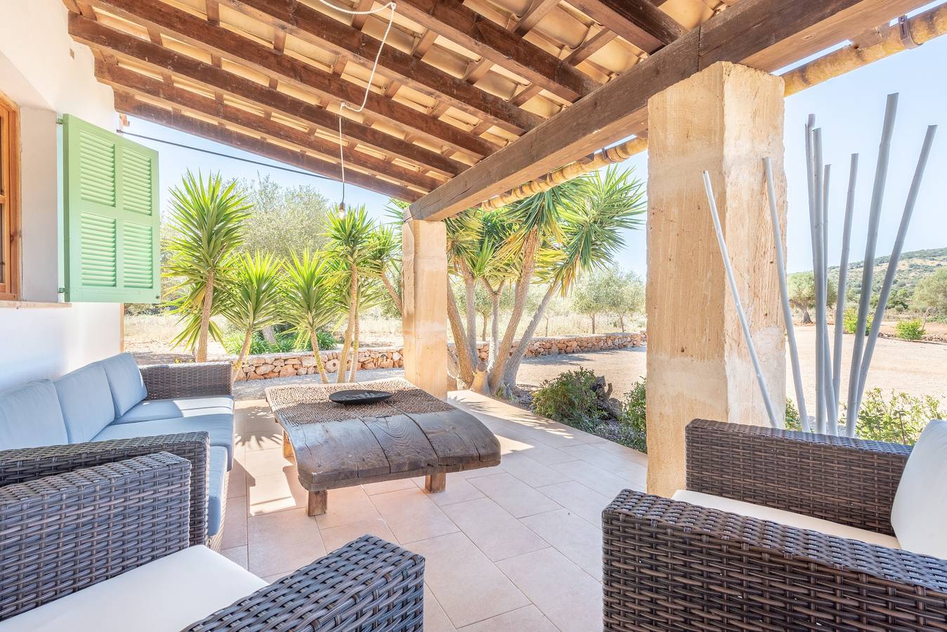 Idyllische Finca mit Pool, Garten, Terrasse, Wlan und Klimaanlage in Manacor, Mallorca Osten
