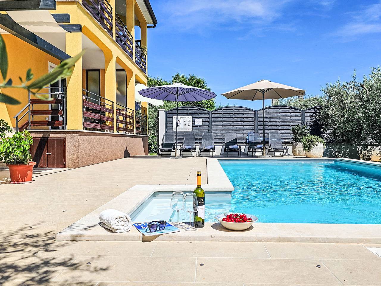 Villa "Chiara" mit privatem Pool in Mareda, Regio Umag