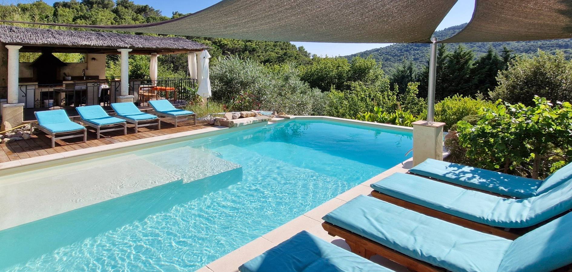Casa vacacional «La Croix-bastide» con terraza privada, Wi-Fi y aire acondicionado in Seillans, Region de Draguignan