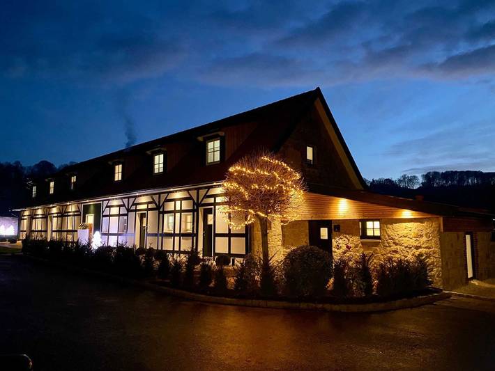 Hotel für 4 Personen, mit Garten und Ausblick sowie Sauna und Terrasse in Tecklenburg - 3