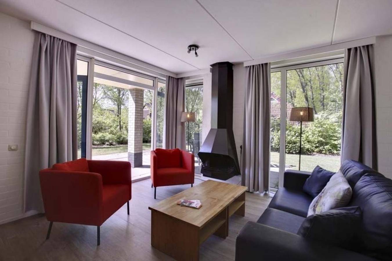6 persoons vakantiehuis met mooie tuin in het Vechtdal in Dalfsen, Regio Zwolle