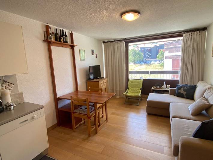 Ganzes Studio, Renovierte Wohnung an der Piste - Balkon - Parkplatz in Montgenèvre, Briançon und Umgebung
