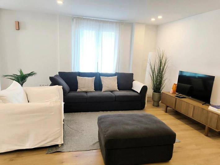 Gîte pour 4 personnes, avec Balcon ainsi que Terrasse et Vue à Ondarroa