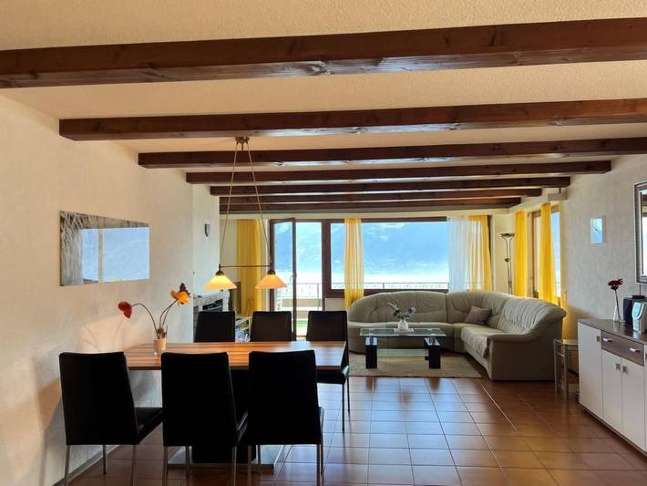 Ferienwohnung für 6 Personen, mit Pool und Balkon in Brissago - 4