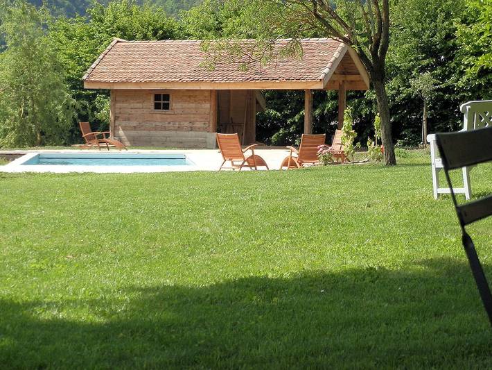 Chalet pour 6 personnes, avec piscine et sauna ainsi que terrasse et jardin dans le Vercors - 2