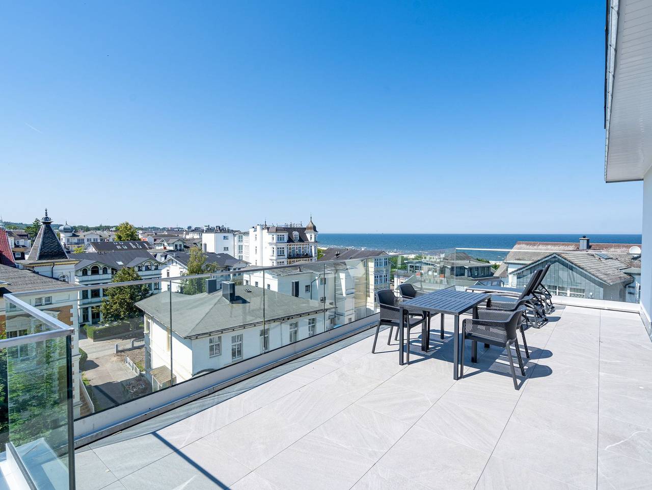 Ganze Ferienwohnung, Strandterrasse, App. B4.7 - Strandterrasse, App. B4.7 in Drei Kaiserbäder, Heringsdorf