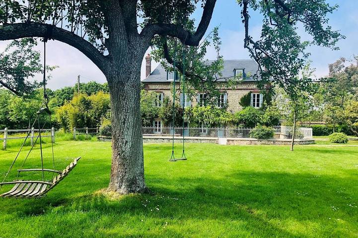 Maison de vacances pour 15 personnes, avec Jardin à Équemauville