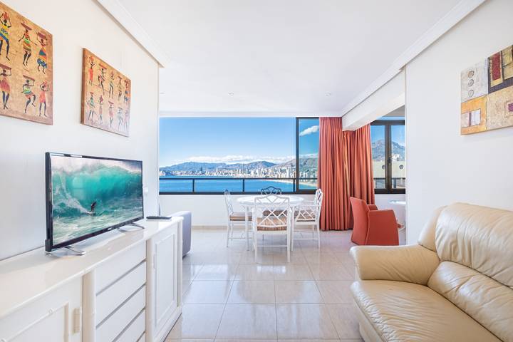 Appartement de vacances pour 4 personnes, avec jardin et terrasse à Benidorm
