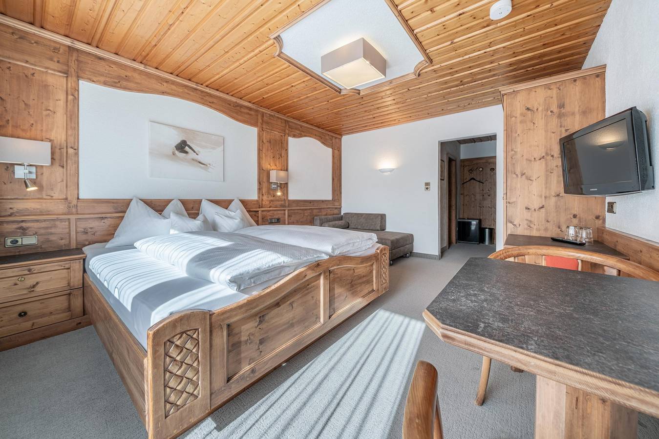 Ganze Ferienwohnung, Komfortzimmer mit Balkon in Obergurgl, Sölden (Österreich)