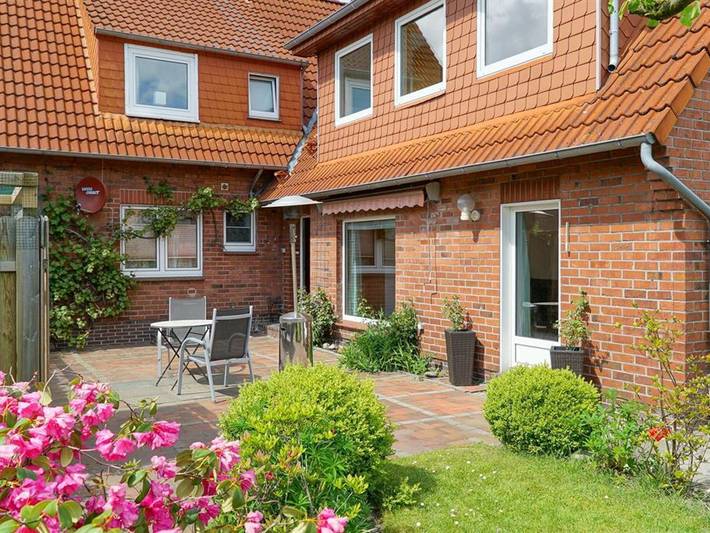 Ferienwohnung für 3 Personen, mit Terrasse und Garten in Ostfriesland