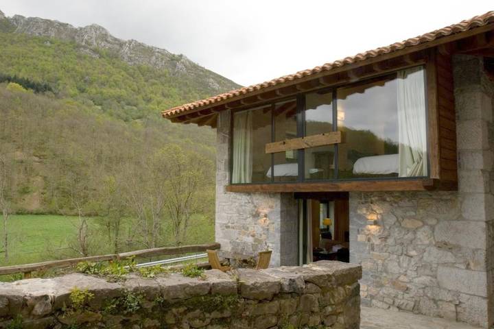 Apartamento de vacaciones para 6 personas, con jardín y vistas, Se admiten mascotas en Parque Natural de Redes - 4