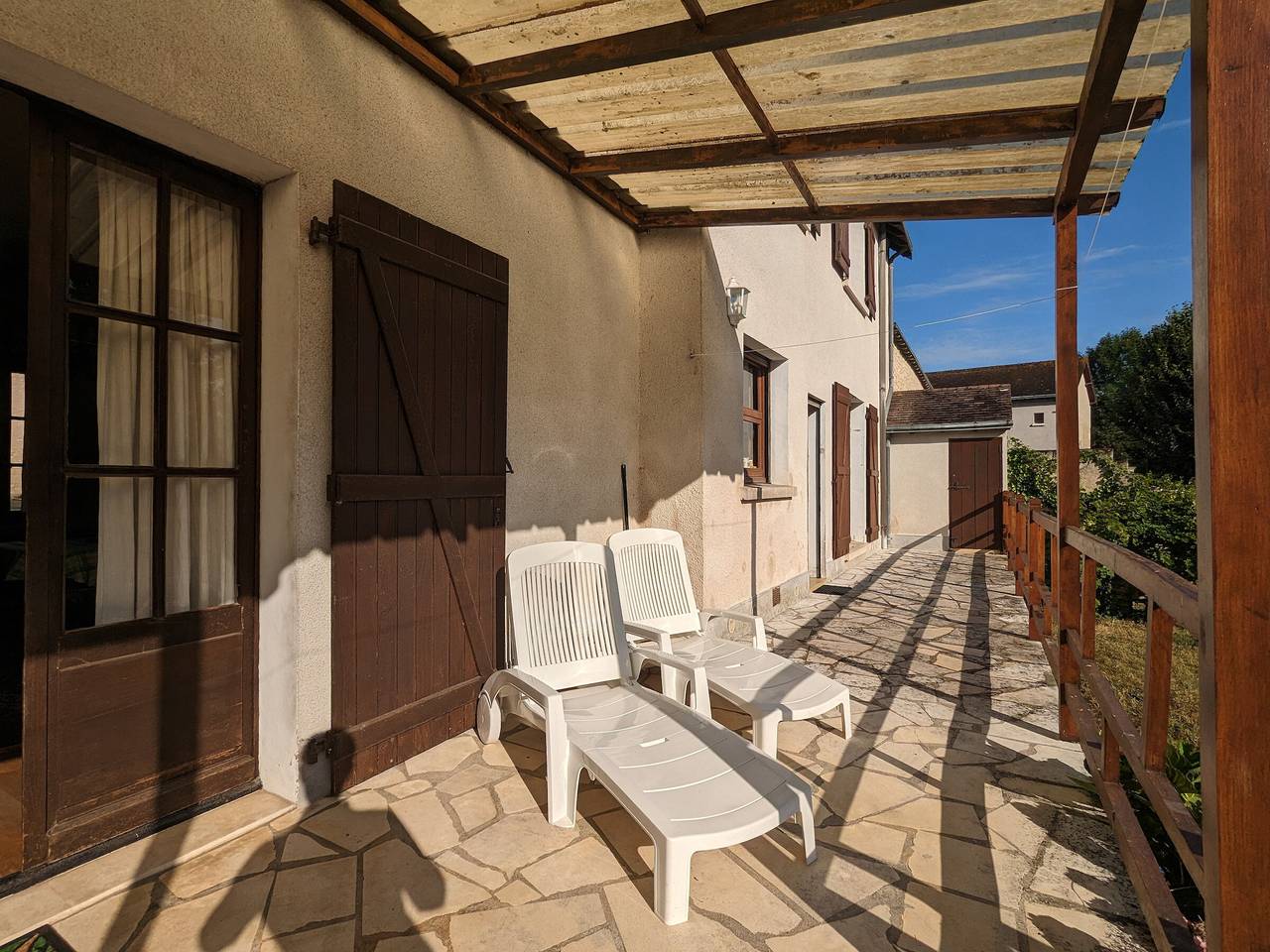 Großes Landhaus mit Garten und Kamin nahe einem Strand in Lurais, Le Blanc und Umgebung