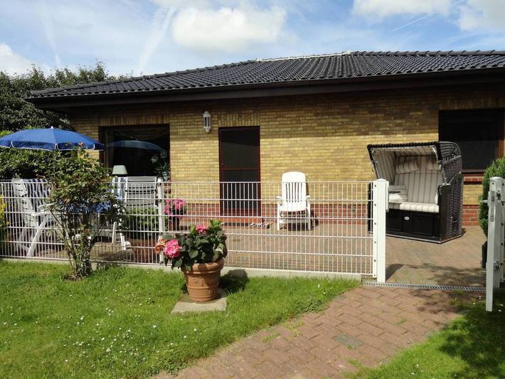 Bungalow für 3 Personen, mit Terrasse und Garten auf Föhr
