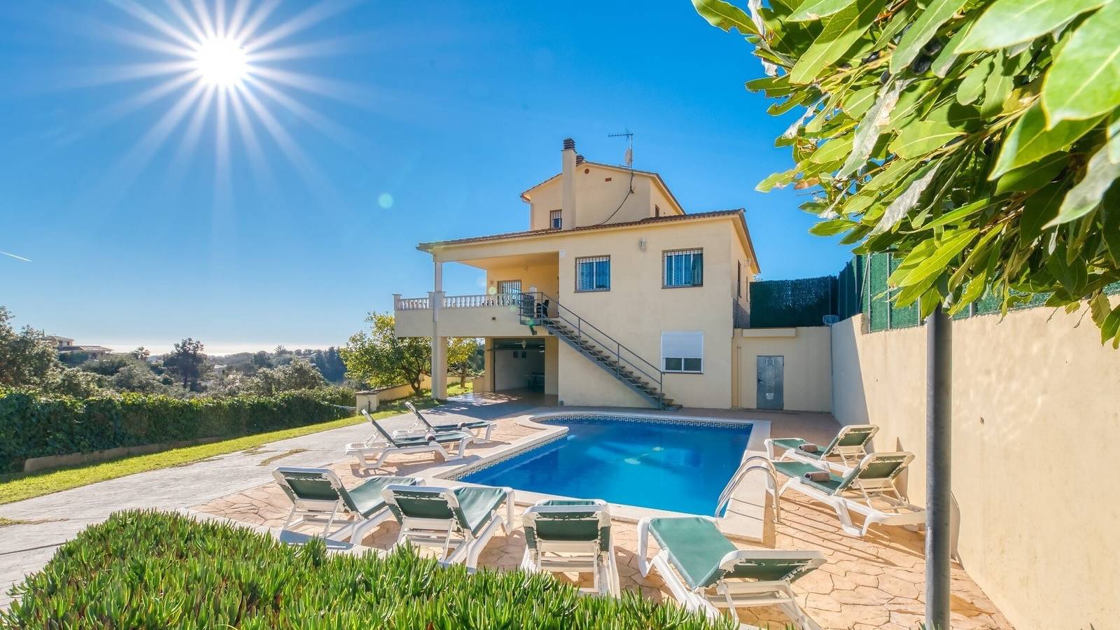 Villa 'Costacabana - Villa Holiday' mit Meerblick, Privatem Pool und Wlan in Lloret de Mar, Costa Brava