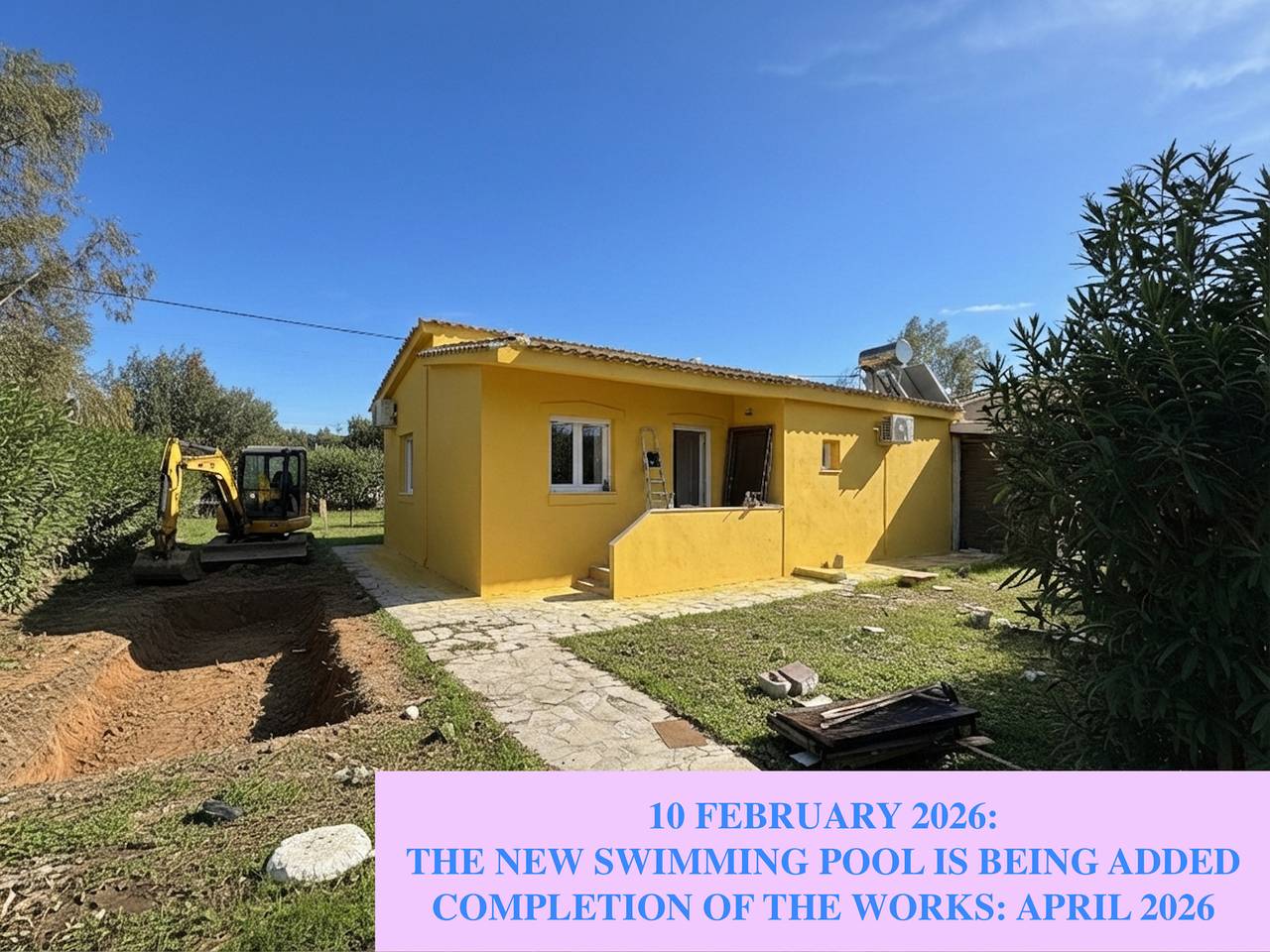 Villa Sunray Sidari with private pool in Sidari, Corfu