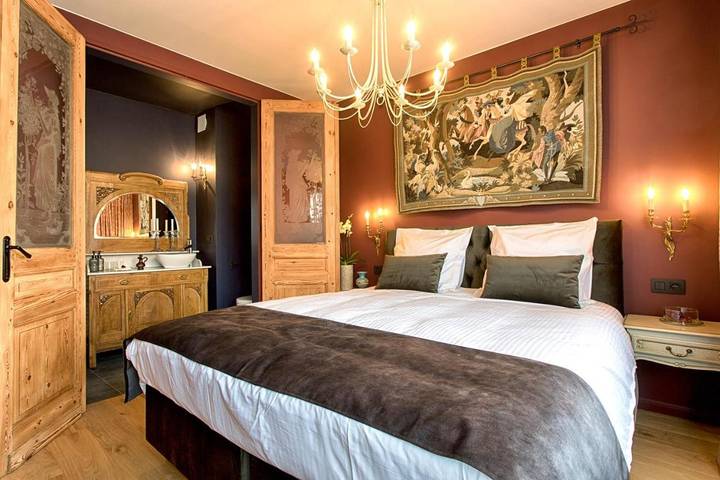 Alojamiento y desayuno para 2 personas, con terraza en Brujas