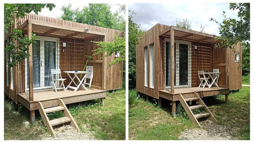 Gîte pour 2 personnes, avec Terrasse et Jardin dans Dunes