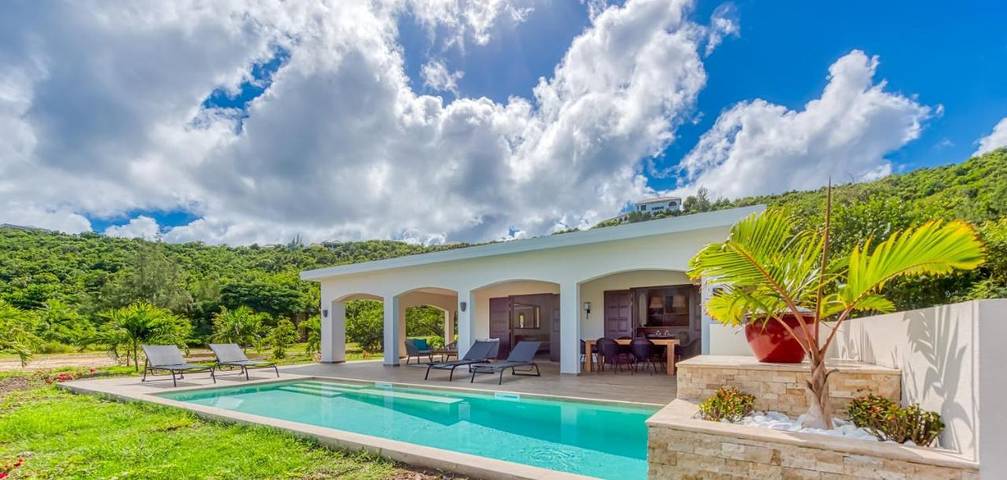 Villa für 4 Personen, mit Garten in St. Martin