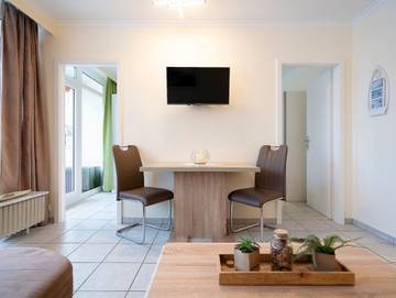 Ferienwohnung für 2 Personen, mit Balkon in Lensterstrand
