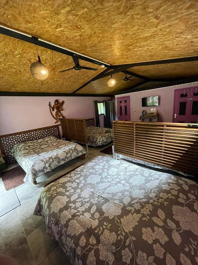 Location de vacances pour 3 personnes, avec vue et jardin, adapté aux familles à Salazie - 4