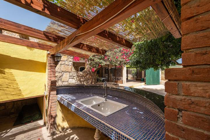 Haustierfreundliches Ferienhaus Pescetti Bobba A mit Bergblick in Carloforte, Sulcis Iglesiente