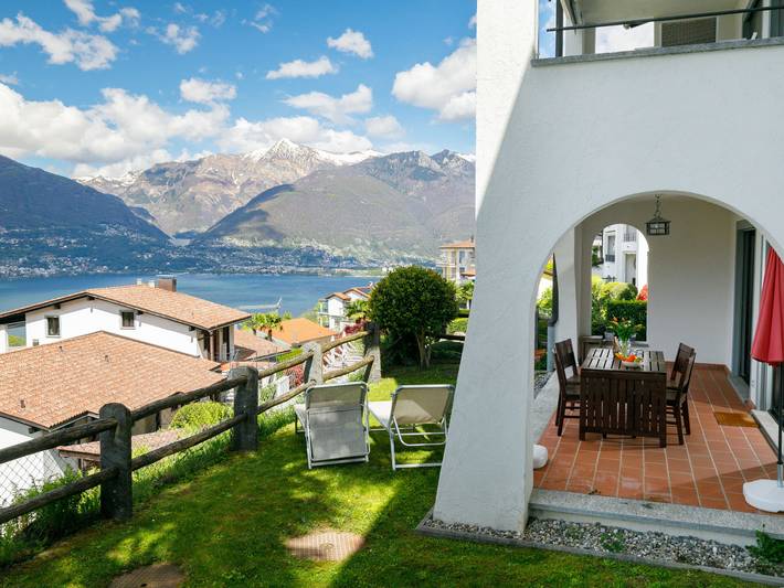 Ferienwohnung für 2 Personen, mit Seeblick und Garten sowie Terrasse und Ausblick am Lago Maggiore (Schweiz) - 4