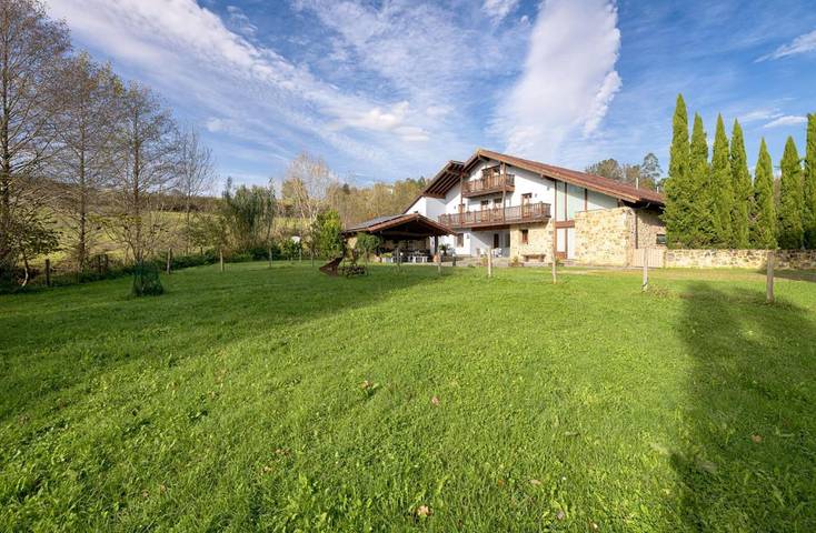 Maison de campagne pour 2 personnes, avec Balcon ainsi que Jardin et Vue à Mungia
