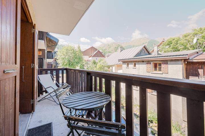 Appartement de vacances pour 5 personnes, avec balcon à Valloire