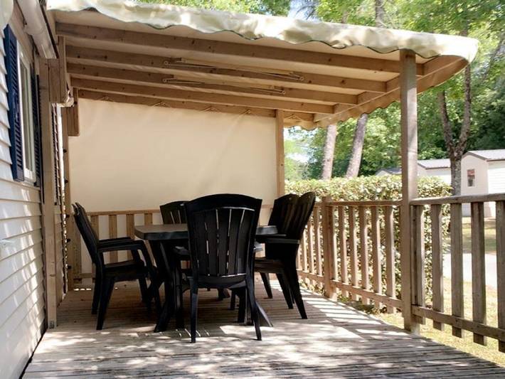 Camping Kabana Village - Mobilheim 7 personen - Access 3 Schlafzimmer - Lo73 in Saint-Hilaire-de-Riez, Vendée