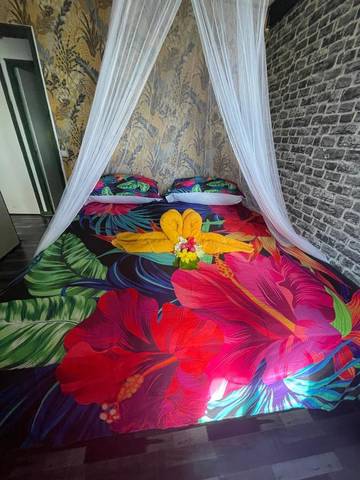 Cottage pour 2 personnes, avec jardin dans Maupiti