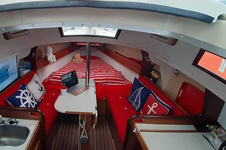 Péniche pour 4 personnes dans Grande Plage (Hendaye) - 2