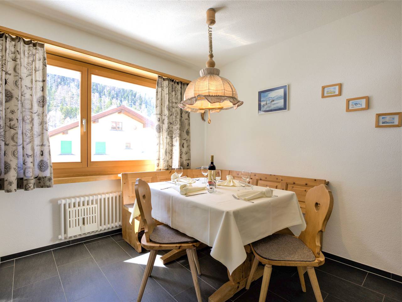 Ganze Wohnung, Chesa Islas in Pontresina, Sankt Moritz