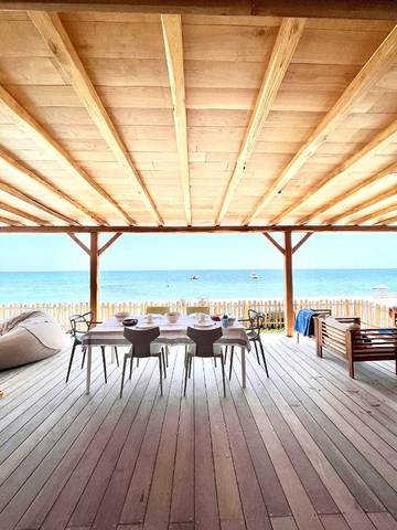 Cottage pour 5 personnes, avec vue et jardin dans Plage de Vignale