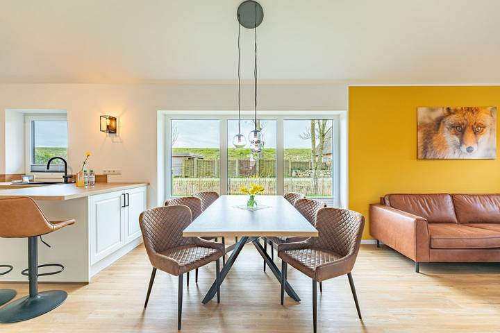 Ferienhaus für 6 Personen, mit Garten und Sauna, kinderfreundlich