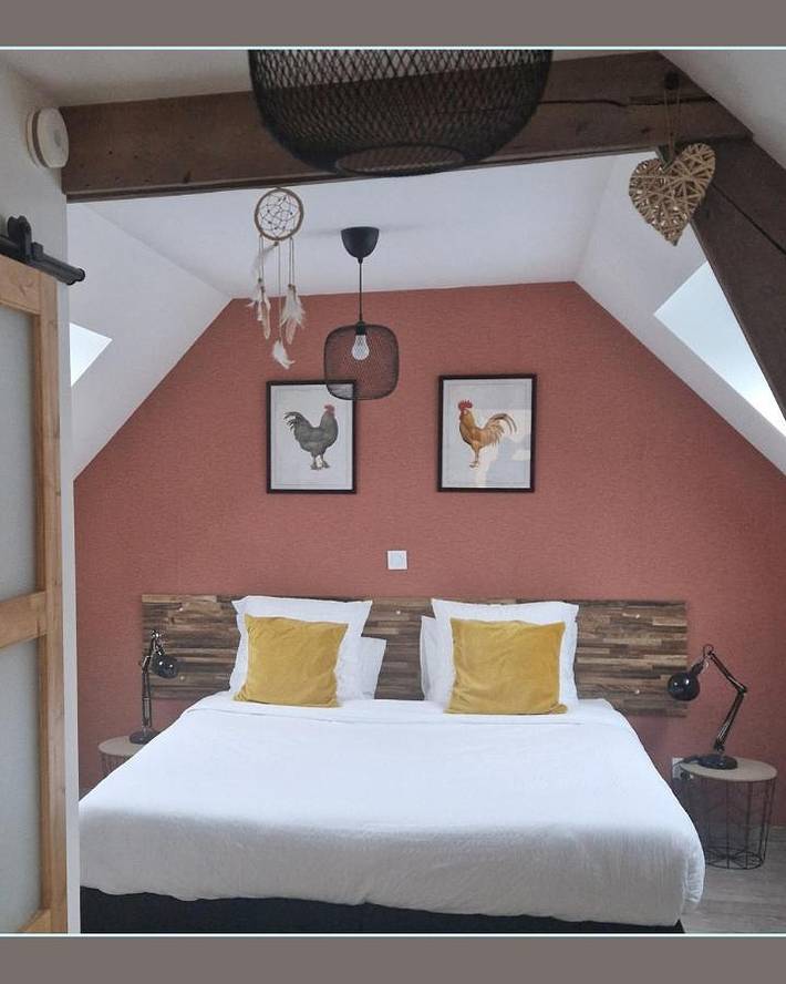 Chambre d’hôte pour 4 personnes, avec jardin et vue