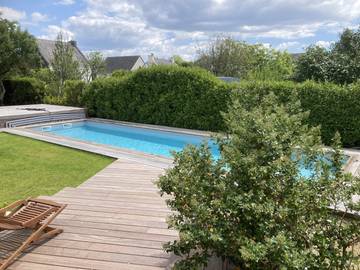 Chambre d’hôte pour 2 personnes, avec jardin et piscine à Crach