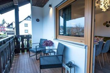 Ferienwohnung für 2 Personen, mit Balkon in Fichtelberg