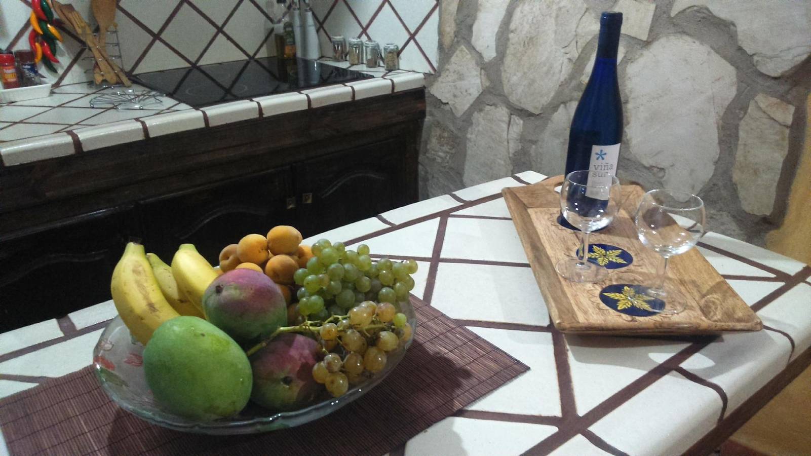 Ferienhaus "Rafaela" mit Wasserblick in La Morrita, Candelaria