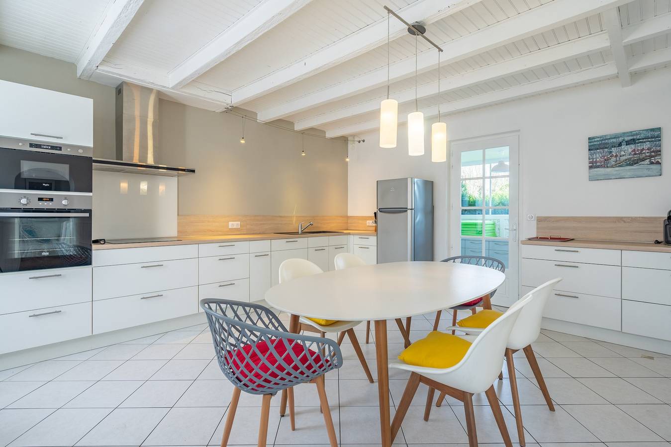 Casa de vacaciones 'Renovada - Le 36' con terraza privada, jardín privado y Wi-Fi in Jonzac, Región de Jonzac